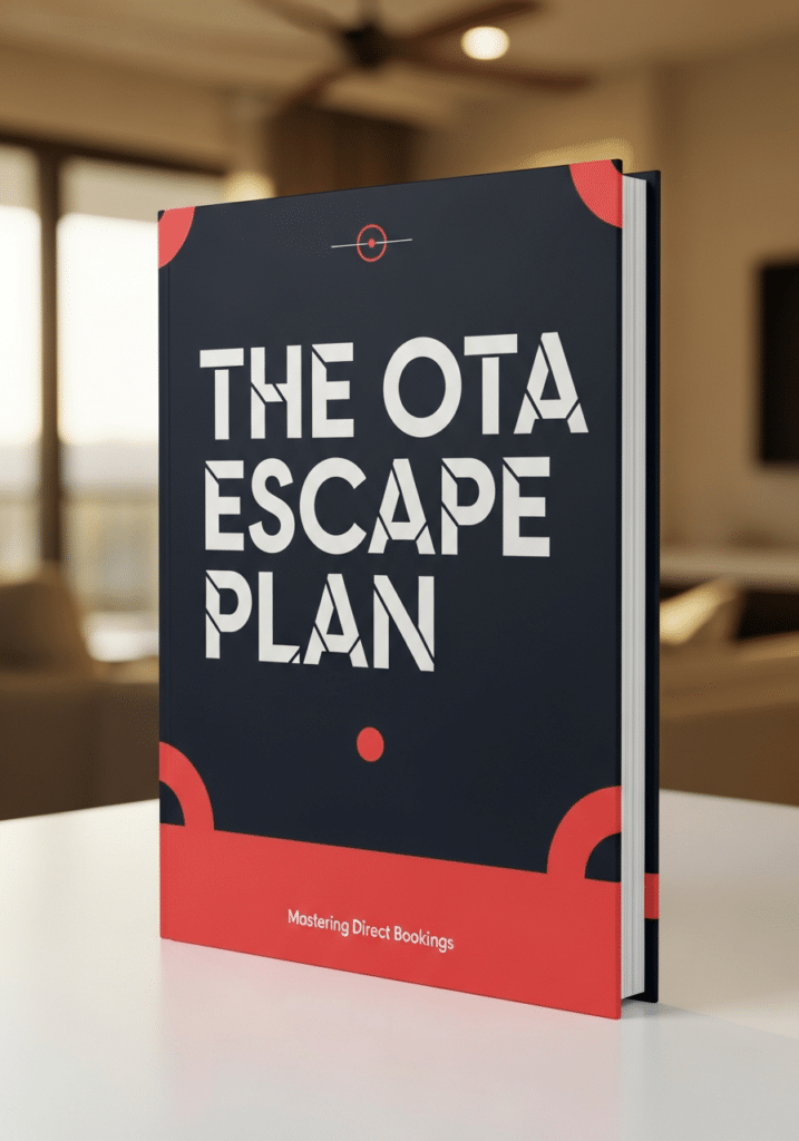 The OTA Escape Plan free direct booking guide for vacation rental managers