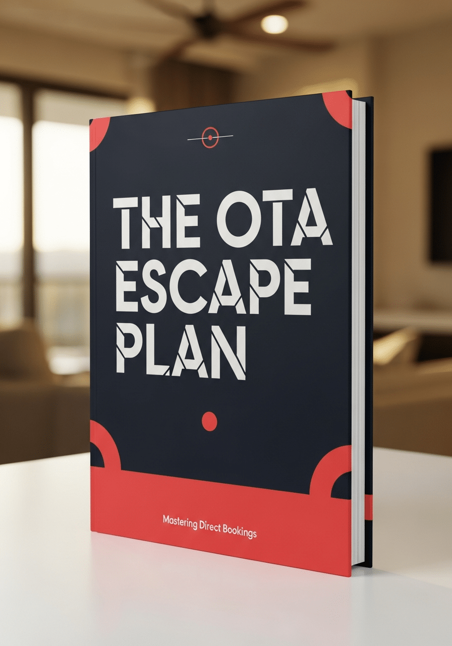 The OTA Escape Plan free direct booking guide for vacation rental managers